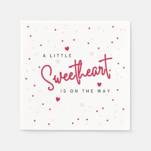 Little Sweetheart - Valentine's Day Paper Napkins