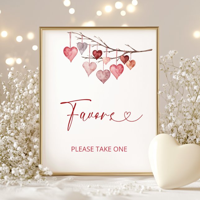 Little Sweetheart Valentines Favors Poster (Creator Uploaded)