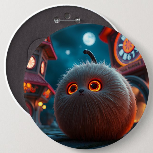  Little Sweetie from Another Planet  Button (Front & Back)