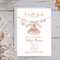 Little Sweetie Gingerbread Cookie Girl Baby Shower
