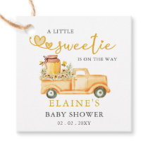 Little Sweetie Is On The Way Honeybee Baby Shower  Favor Tags