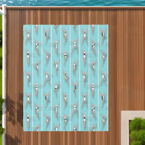 Little Swimmers Area Outdoor Rug