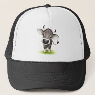 Little swiss cow trucker hat