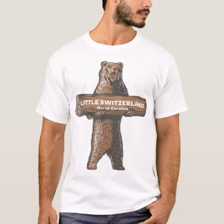 Little Switzerland North Carolina Nc Bear Vacation T-Shirt