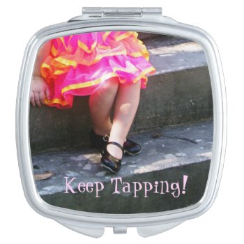 Little Tap Dancer Compact Mirror by FloralZoom at Zazzle