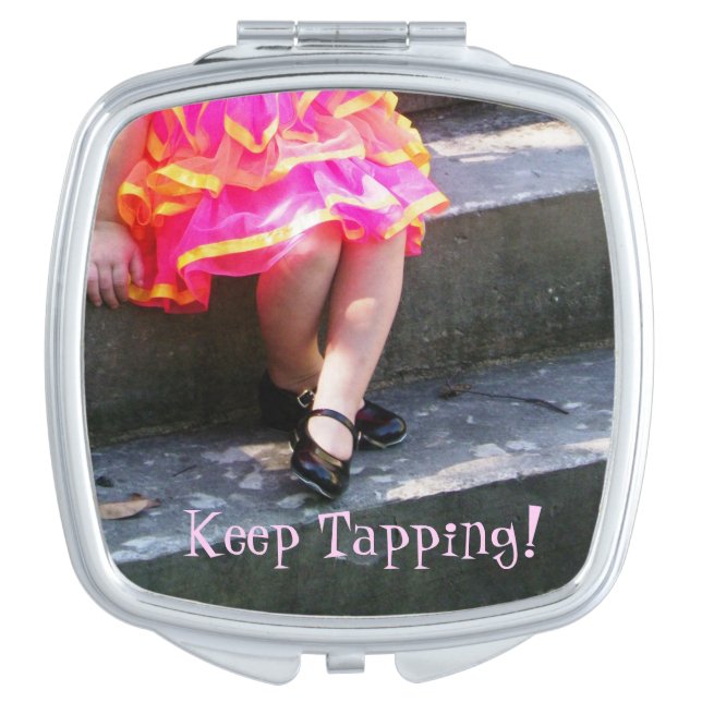 Little Tap Dancer Compact Mirror (Front)