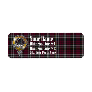 Little Tartan & Badge Label