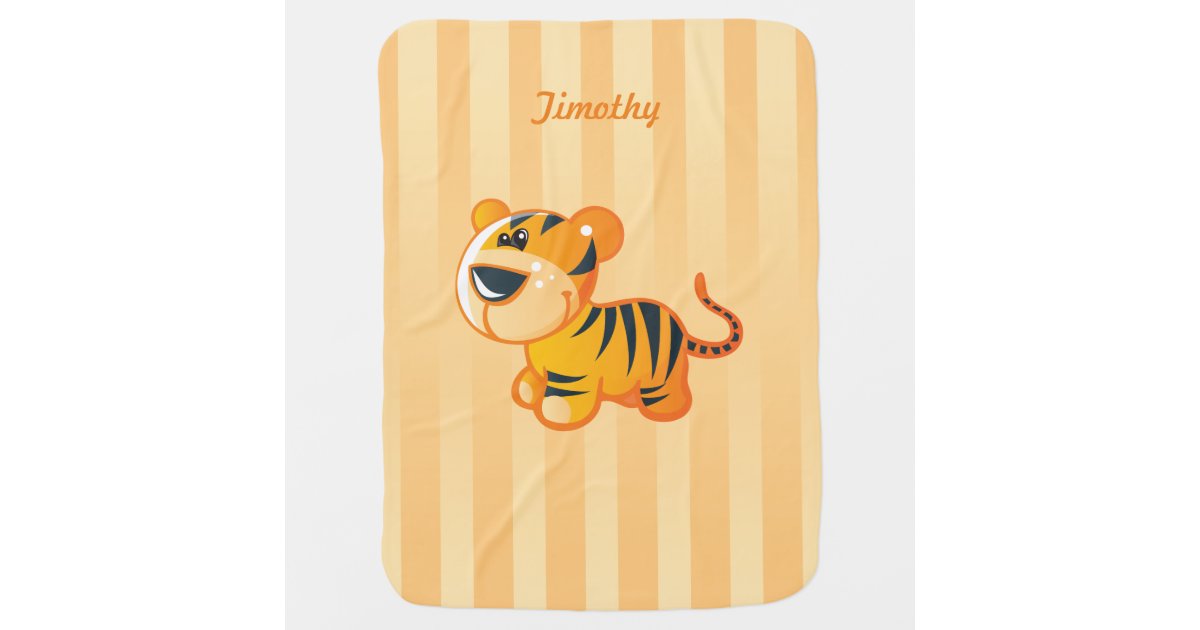 Little Tiger Baby Blanket
