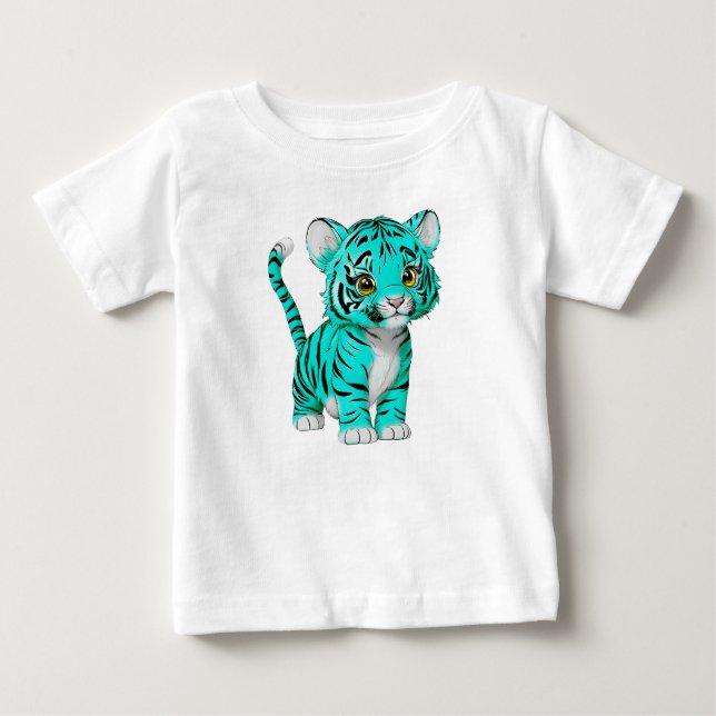 Little Tiger Baby T-Shirt (Front)