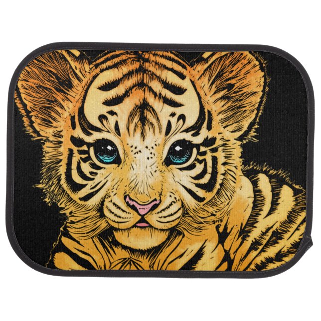 LITTLE TIGER CAR FLOOR MAT (Rear)