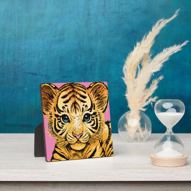 LITTLE TIGER  PLAQUE (Insitu)
