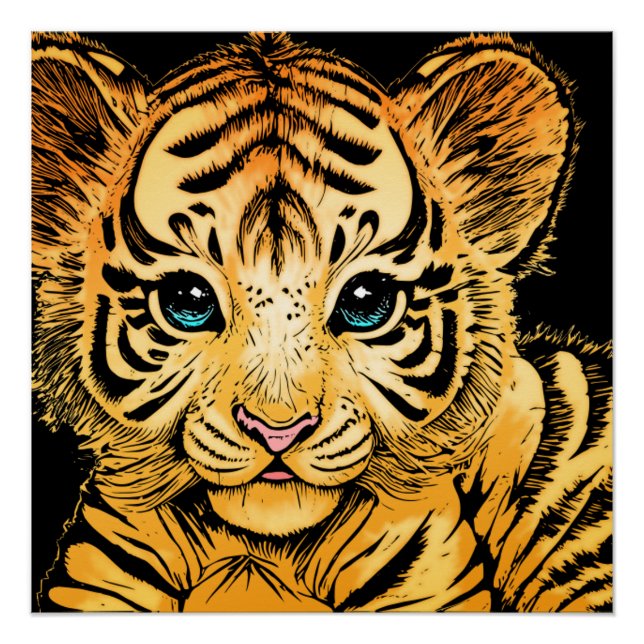 LITTLE TIGER  POSTER (Front)