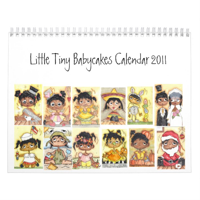 Little Tiny Babycakes Calendar 2011