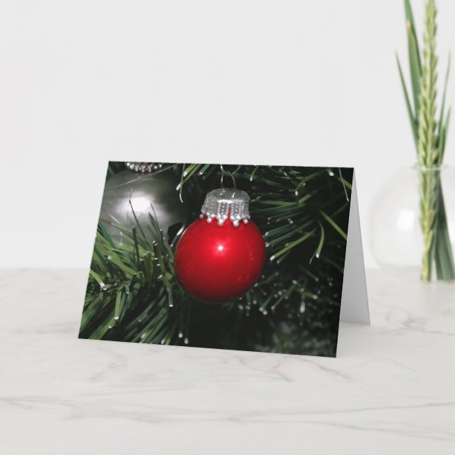 Little Tiny Bulb Holiday Card (Front)