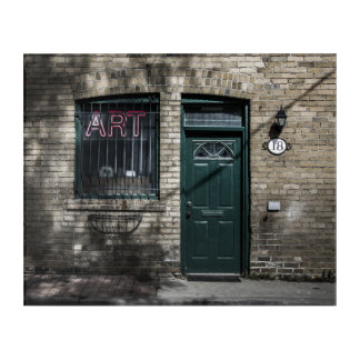 Little Tiny Street No 11 Color Version Acrylic Print