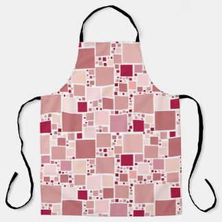 little to big squares apron