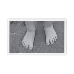 Little toes acrylic tray
