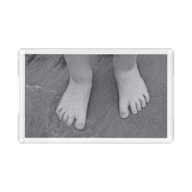 Little toes acrylic tray (Front)