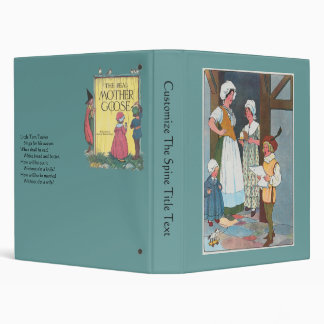 Little Tom Tucker Sings for his supper. 3 Ring Binder
