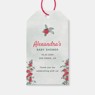 Little Tomato Rustic Chic Watercolor Baby Shower Gift Tags