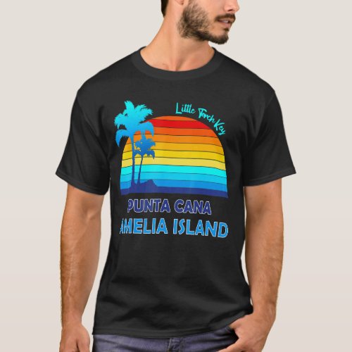 Little Torch Key Punta Cana Amelia Island Beach Su T_Shirt
