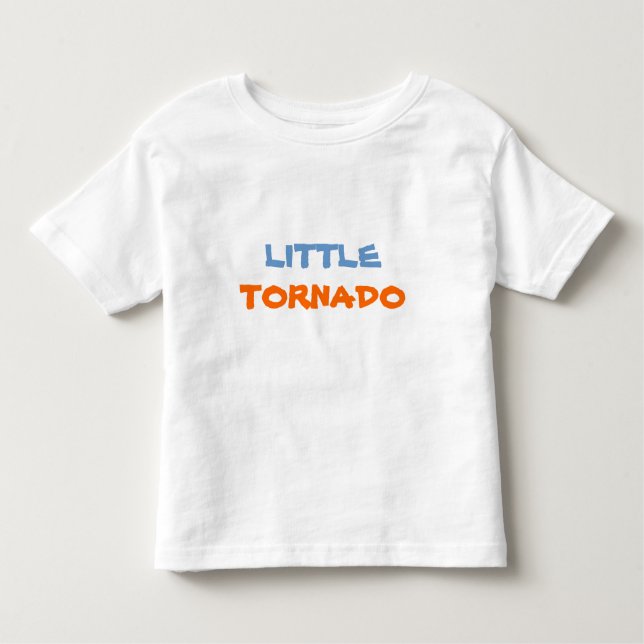 Little Tornado t shirt for hyper active kids (Front)