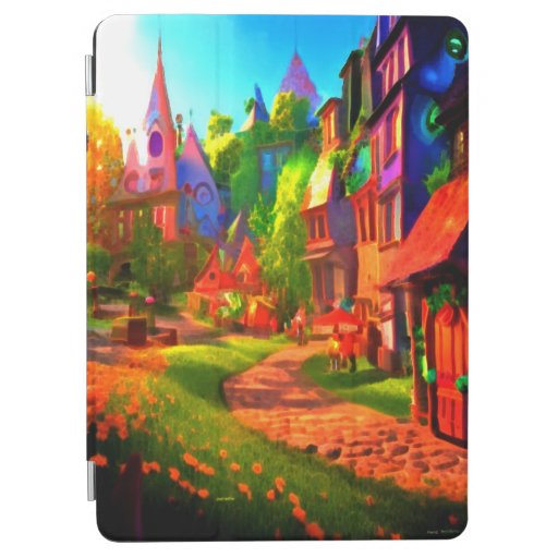"Little Town" iPad Smart Cover