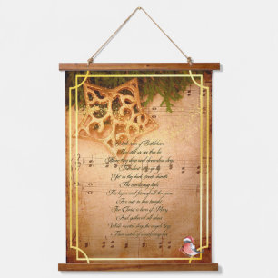 Little Town of Bethlehem Wall Tapestry