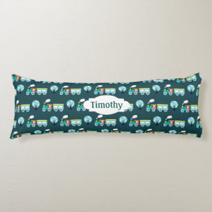 Little Train Cotton Body Pillow ( 20" x 54")