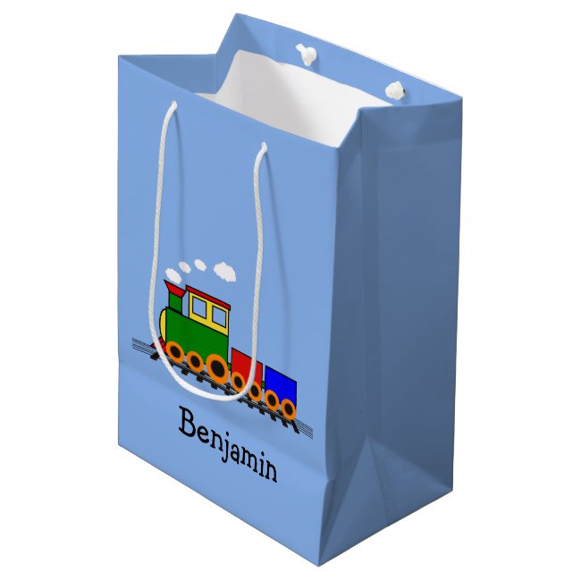 Little Train Design Gift Bag