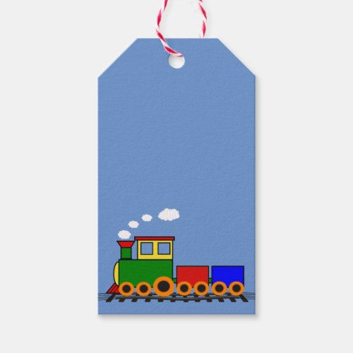 Little Train Design Gift Tag