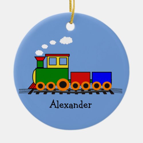 Little Train Design Ornament