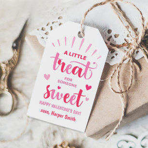 Little Treat for Someone Sweet - Valentine's Day Gift Tags