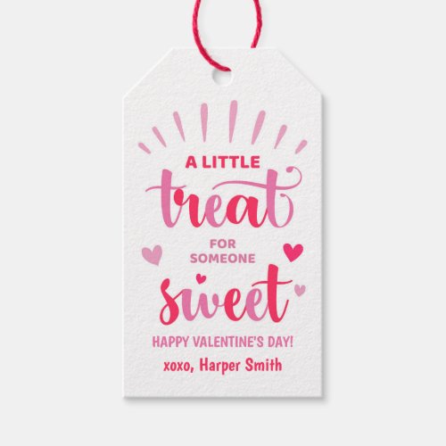 Little Treat for Someone Sweet _ Valentines Day Gift Tags