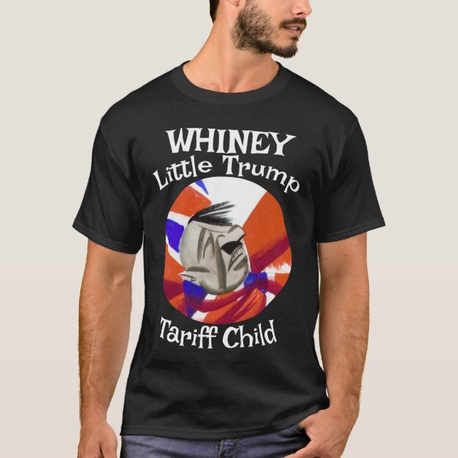 LITTLE Trump Tariff Child Jimi "Taco" Frank T-Shirt (Front)