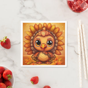 Little Turkey 2 Napkins