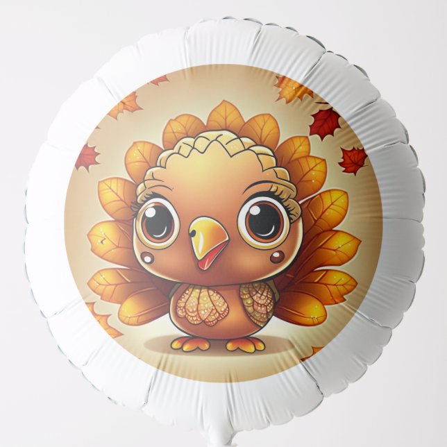 Little Turkey 3 Balloon (Front)