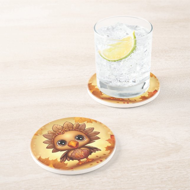 Little Turkey 5 Coaster (Side)
