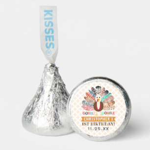 Little Turkey Thanksgiving Any Age Birthday Party Hershey®'s Kisses®