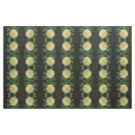 Little UellowMarigold Floral Patterned Fabric