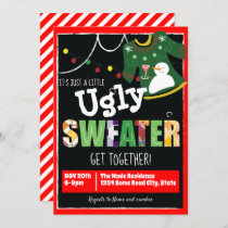 Little Ugly Sweater Get Together Invitation