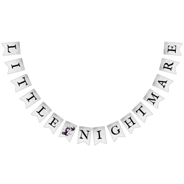 Little Unicorn Baby Shower Bunting Flags (All)