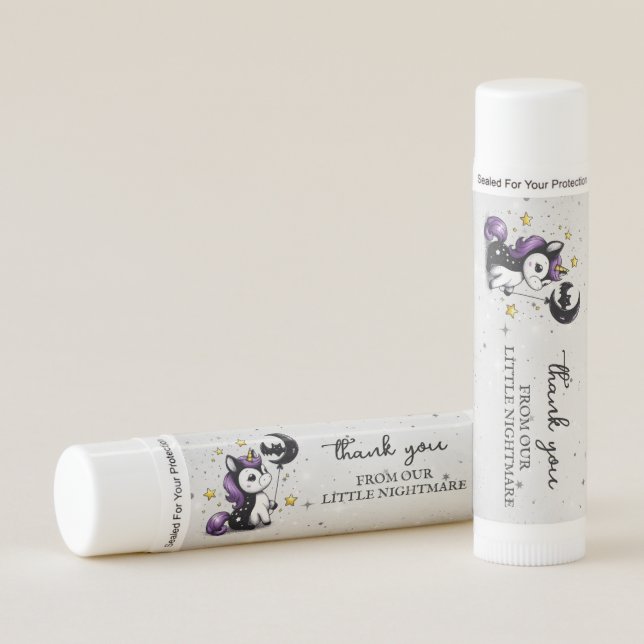 Little Unicorn Baby Shower Lip Balm (Front)