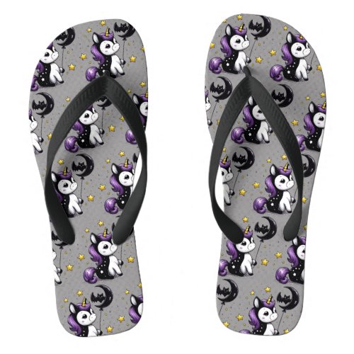 Little Unicorn Flip Flops