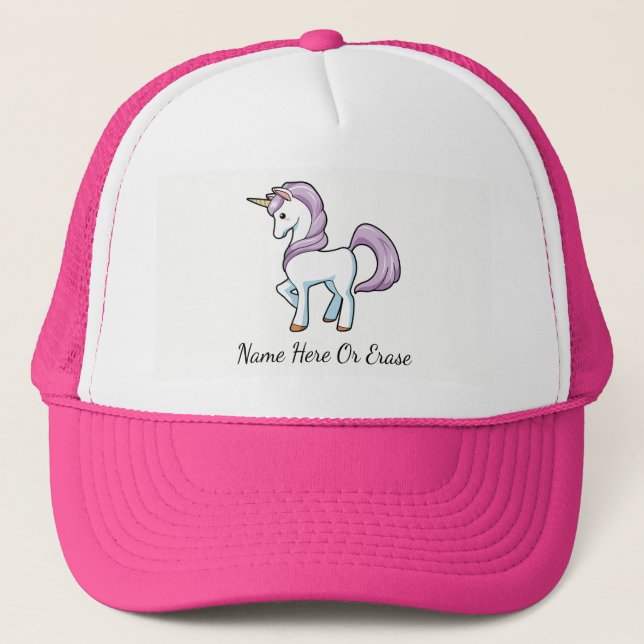 Little Unicorn Trucker Hat (Front)