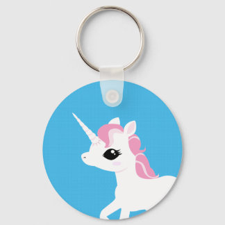 Little Unicorn with Pink mane keychain