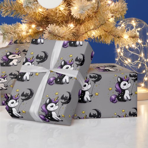 Little Unicorn Wrapping Paper