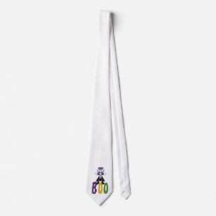 Little Vampire Colorful Boo Halloween Men's Tie