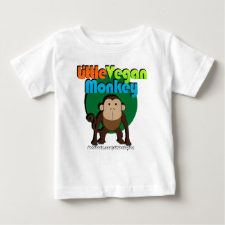 Little Vegan Monkey Infant/Child Long Sleeve Baby T-Shirt