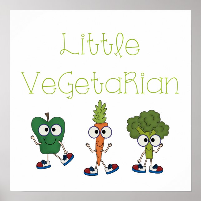 Little Vegetarian Poster (Front)